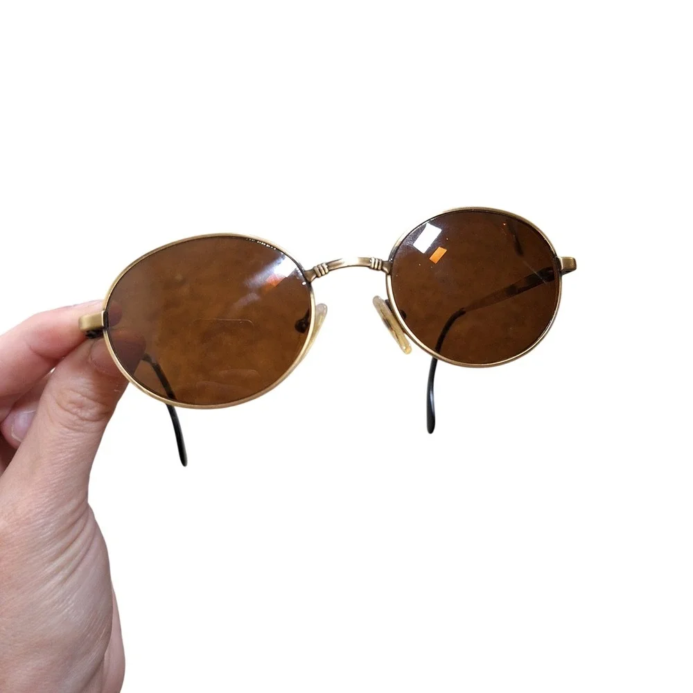 Vuarnet 050 Pouilloux France Wire Metal Vintage Oval  FRAMES ONLY Sunglasses